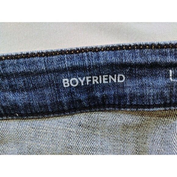 Lane Bryant Boyfriend Jeans Women’s Size 16 Stretch Ripped Distressed - Picture 3 of 4